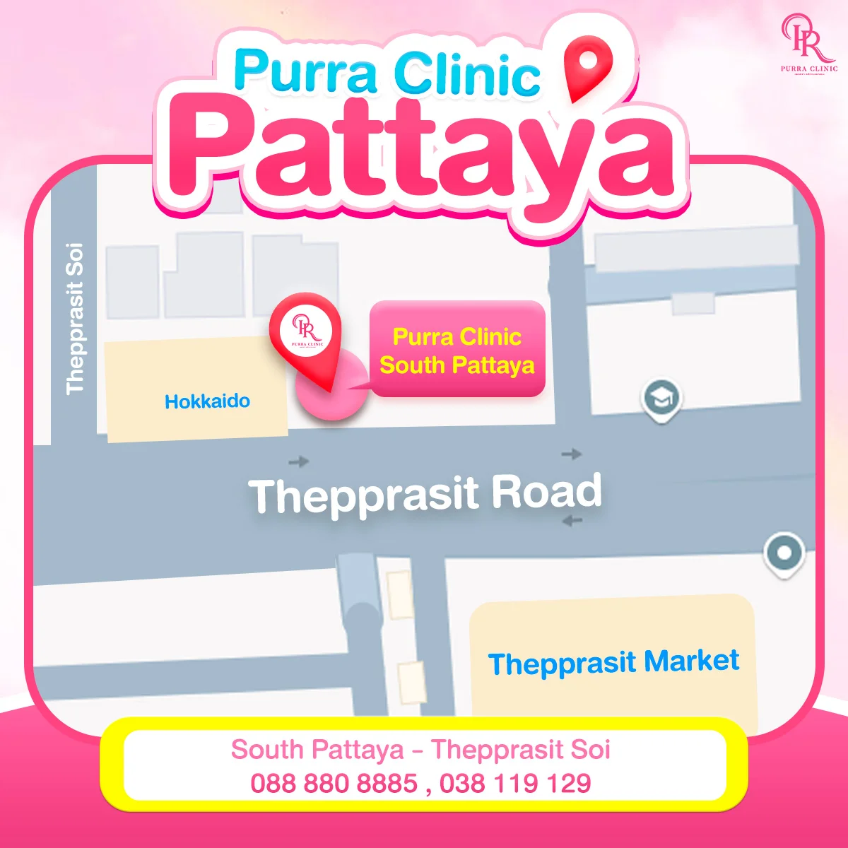 Purra Clinic, Pattaya location